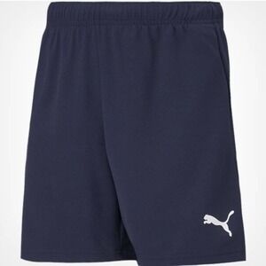 Puma Team Rise Shorts Blue Drycell Medium NWT
